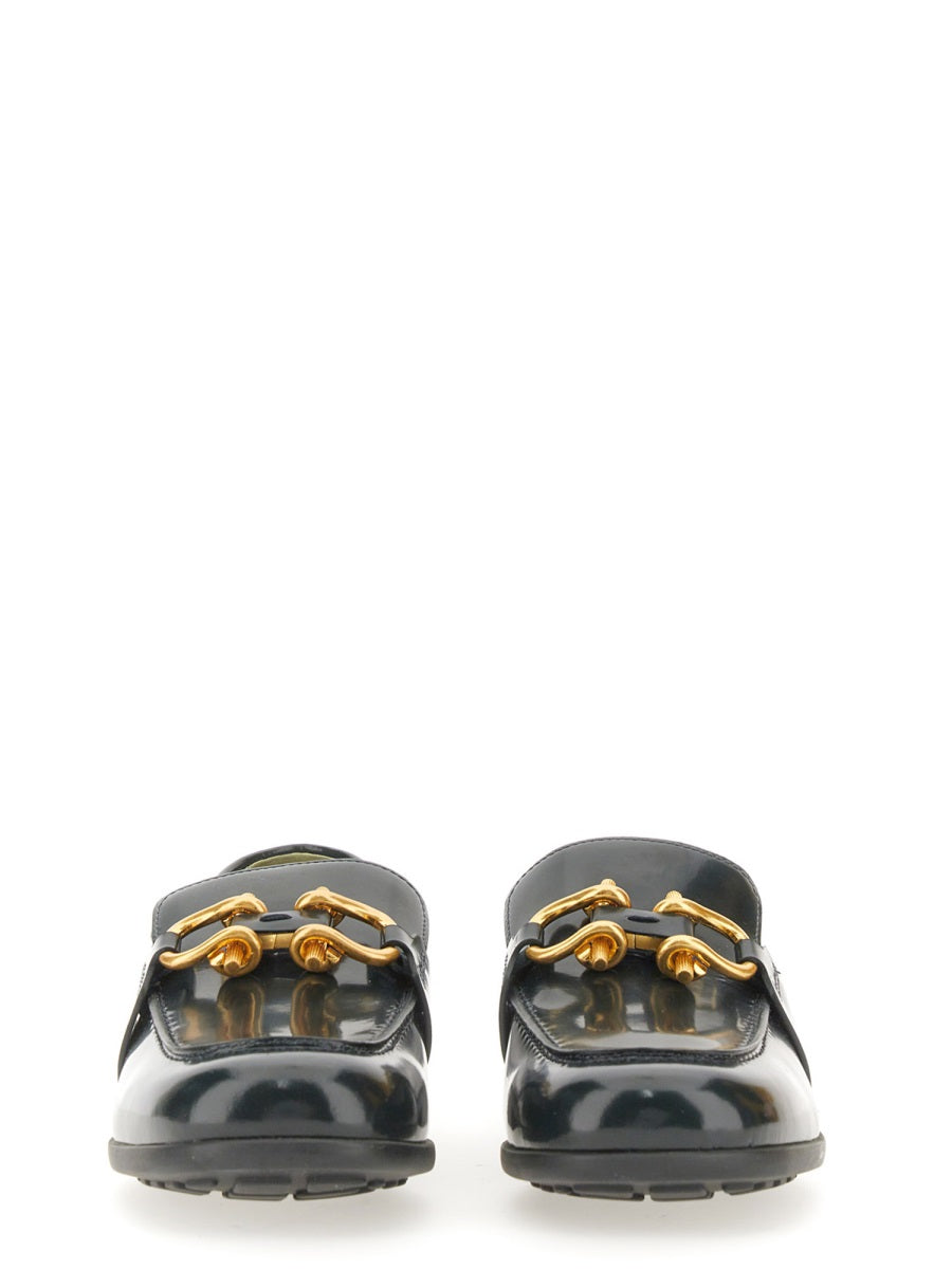 Inkwell Moccasin with Rubber Sole and Minimalistic Design