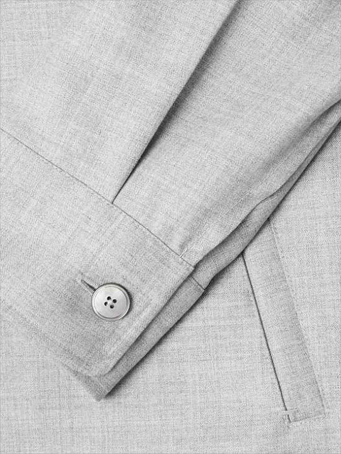 Minimalist Light Grey Jacket