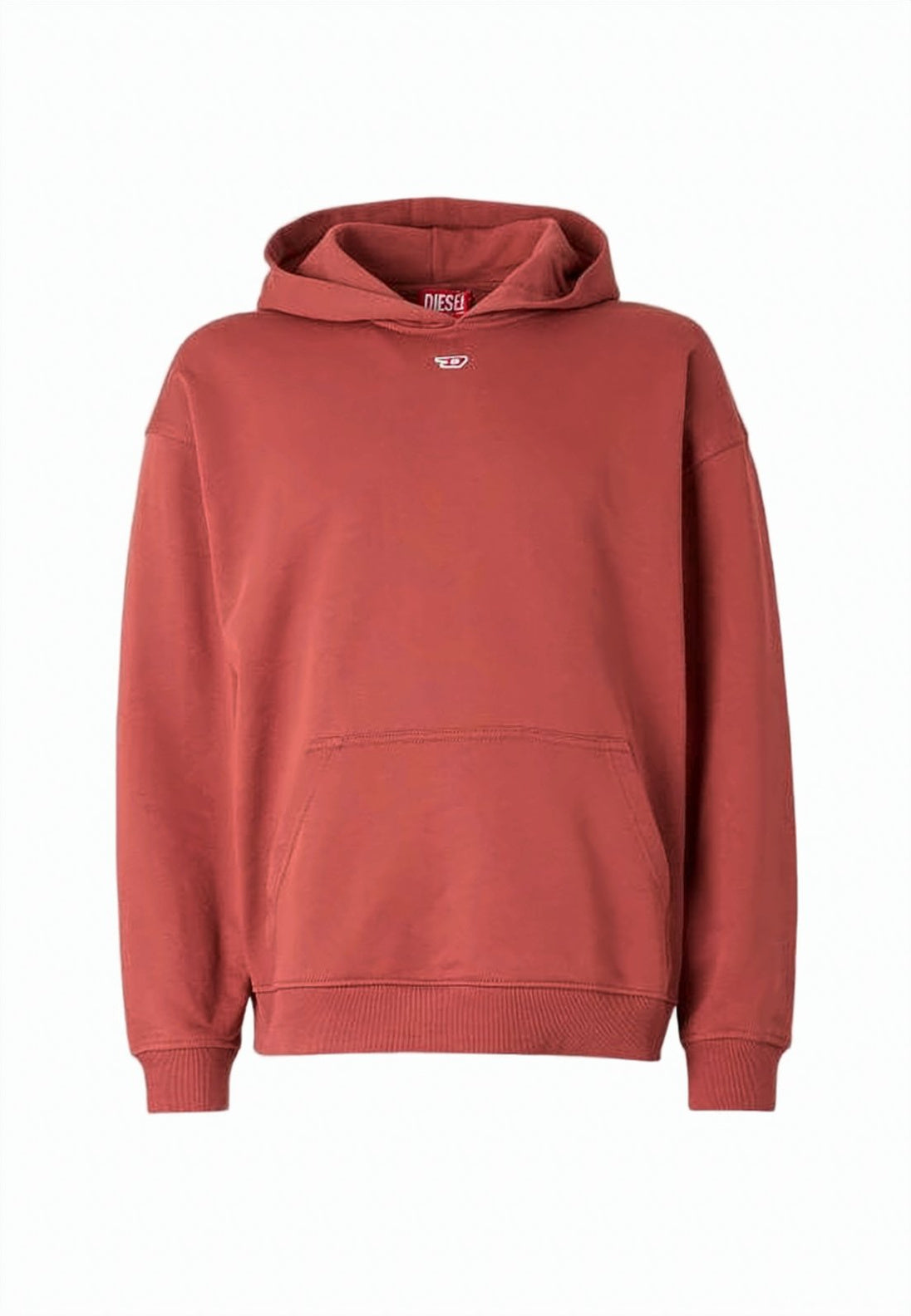 Relaxed-Fit Hoodie with Ribbed Cuffs
