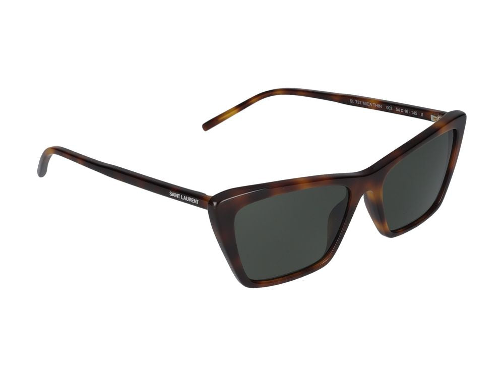 Sunglasses Saint Laurent SL 737 MICA THIN 003 havana havana grey 54/16/145