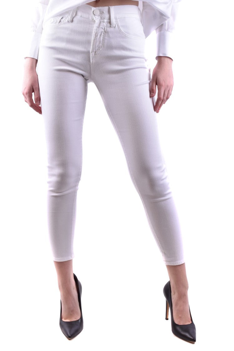 Slim-Fit Cropped Jeans With Classic Five-Pocket Design