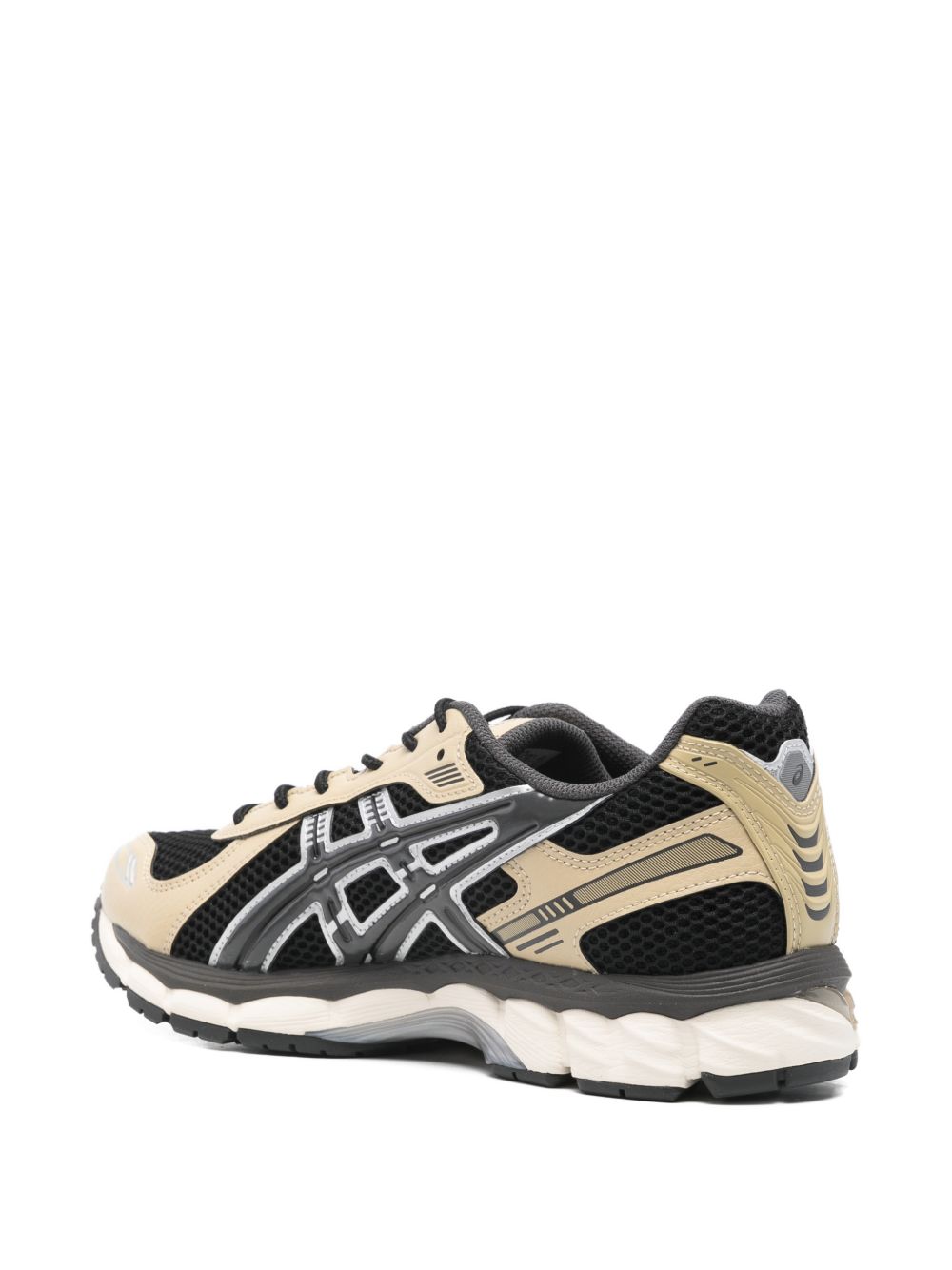 Beige and Black Sneakers