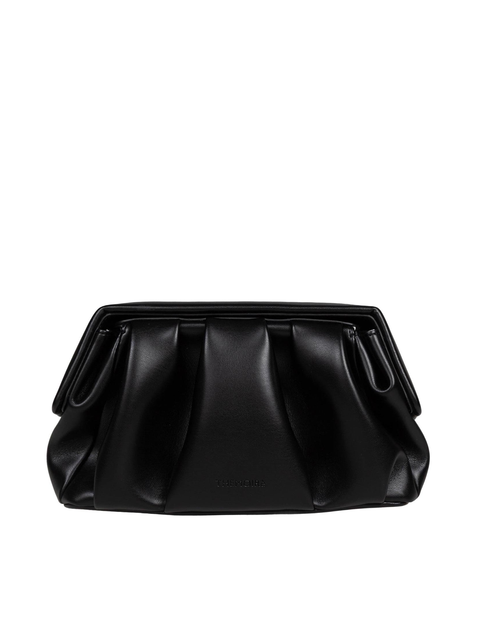 Black Afrodite Handbag In Vegan Fabric