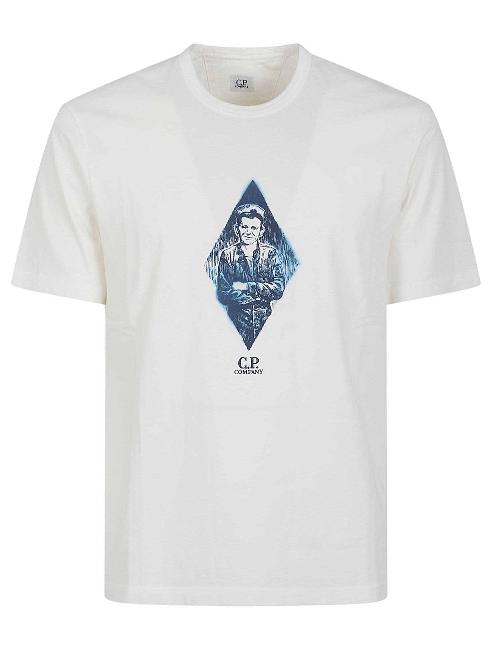 Graphic Print Crew Neck T-Shirt with Relaxed Fit