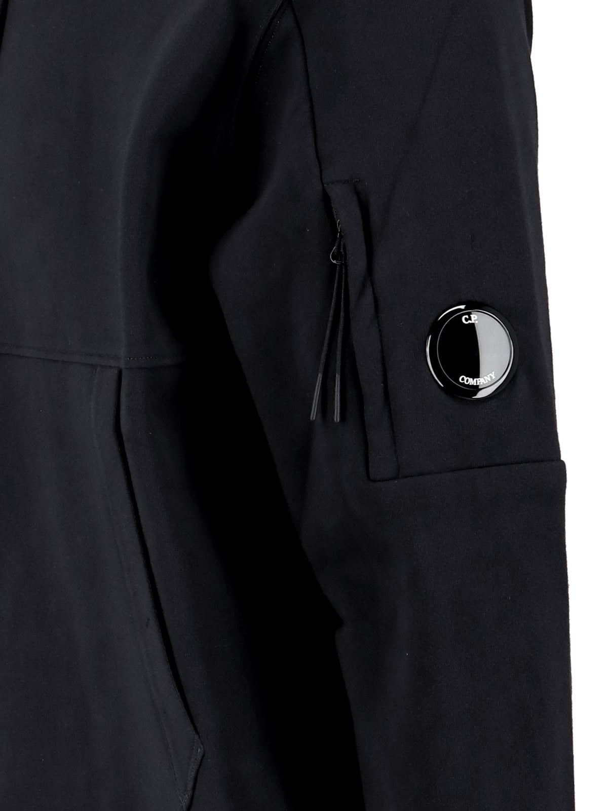 Bluza z kapturem z logo, kolor czarny