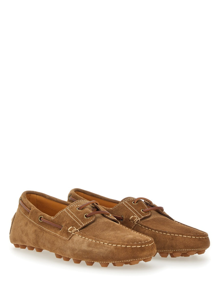Moccasin Toe Calfskin Leather Loafer