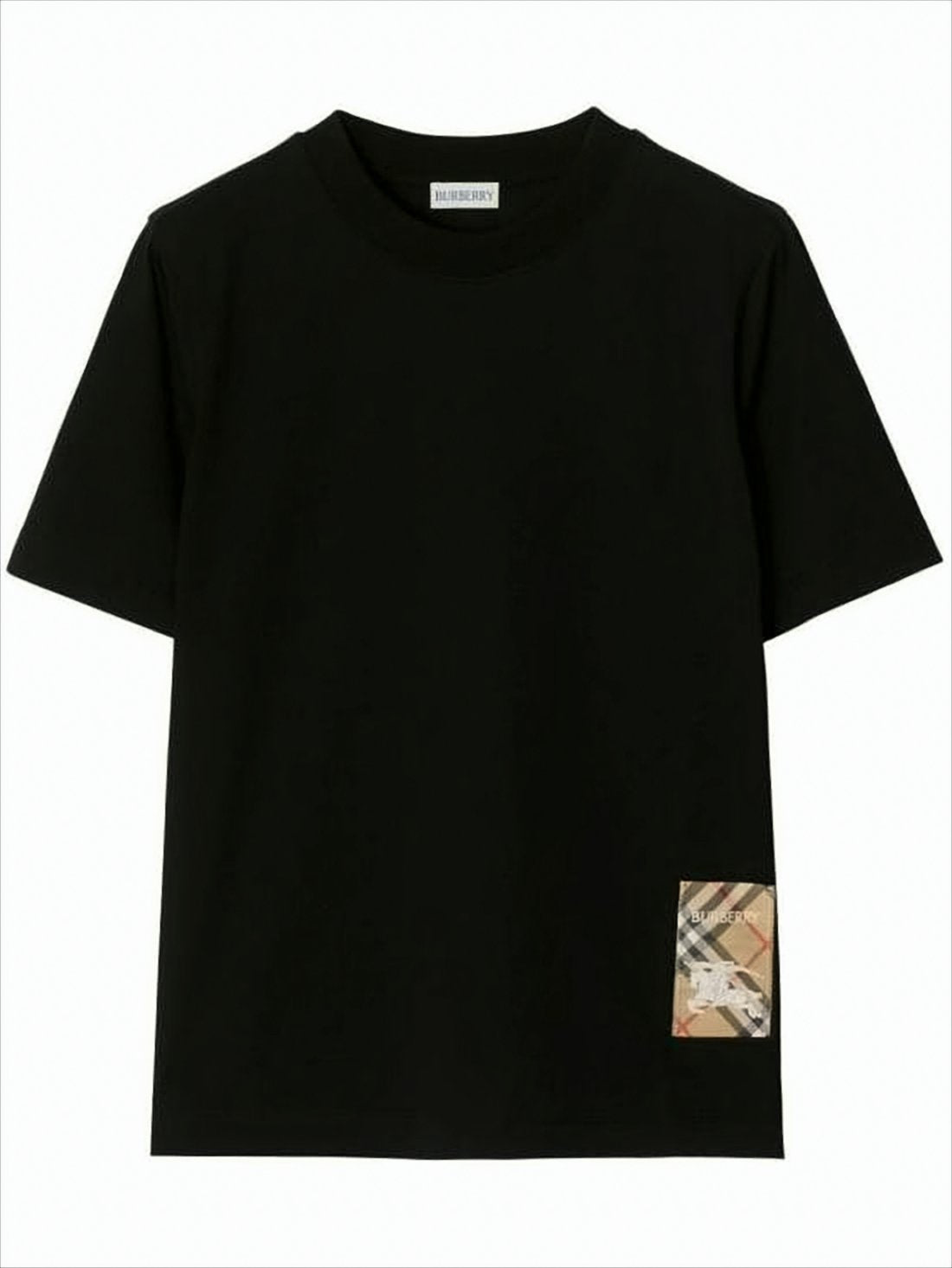 Black Cotton T-Shirt