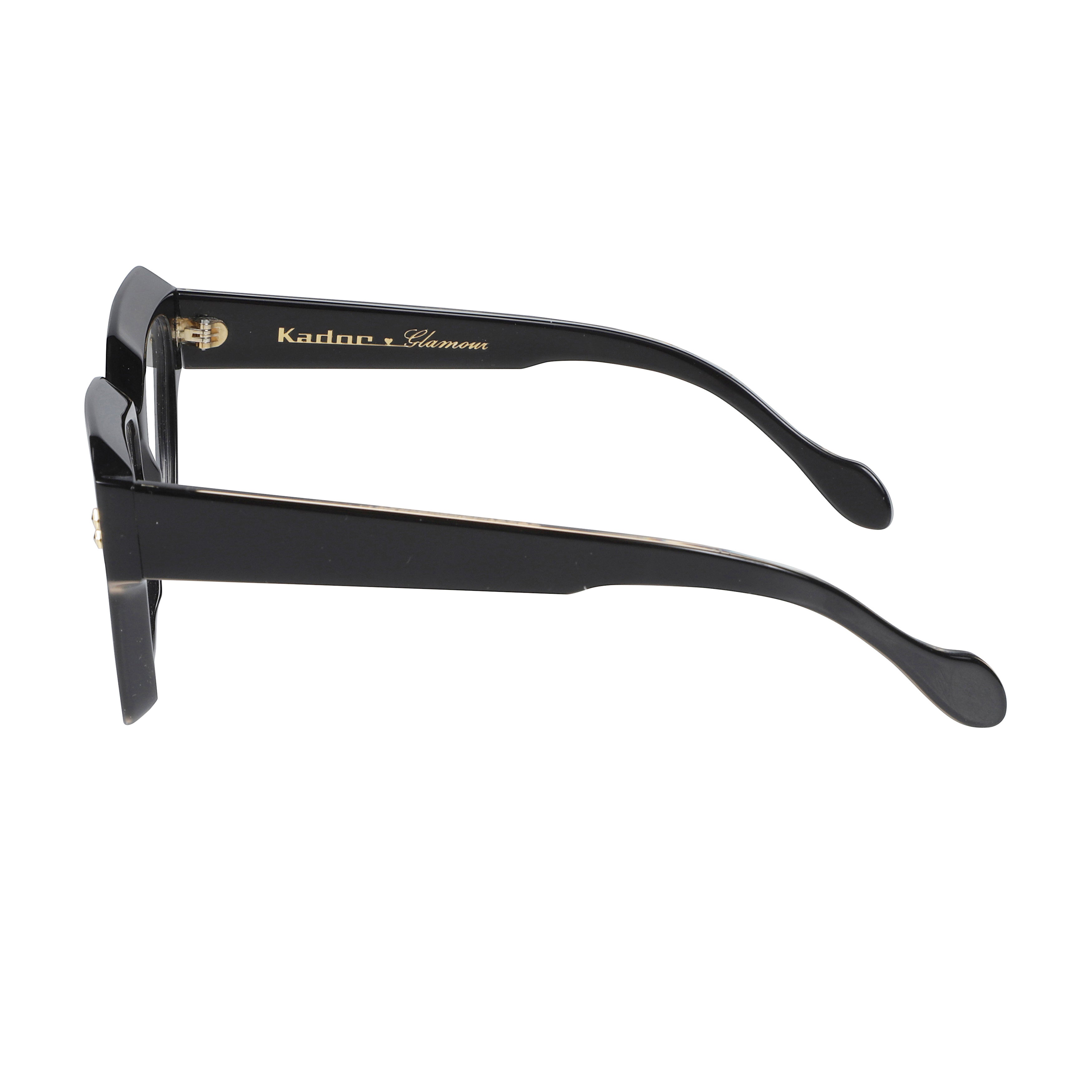 Kallima Glamour Oversized Square Frame Sunglasses with Glossy Finish