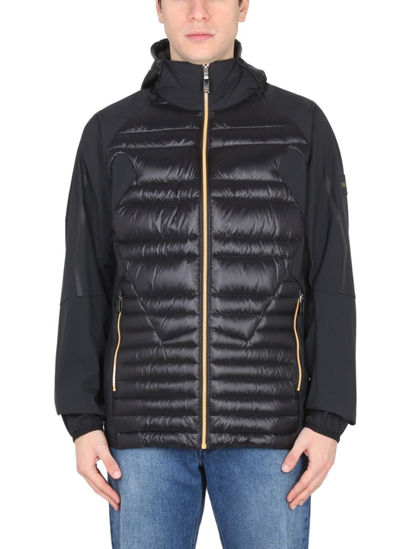Quilted Padded Hooded Jacket