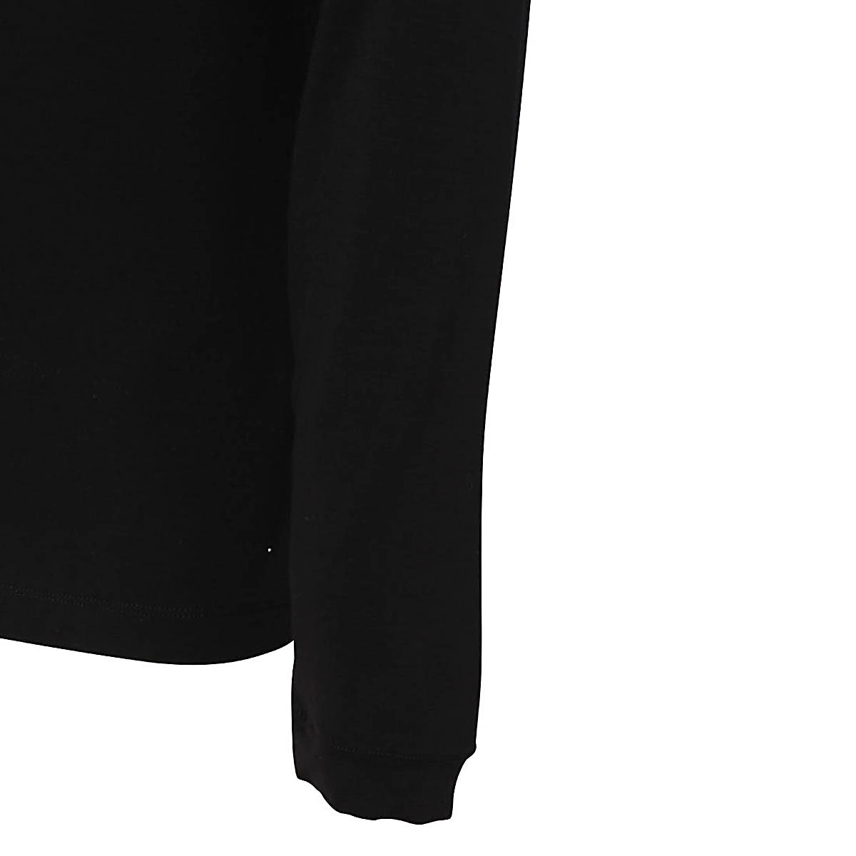 Black Viscose Blend T-Shirt
