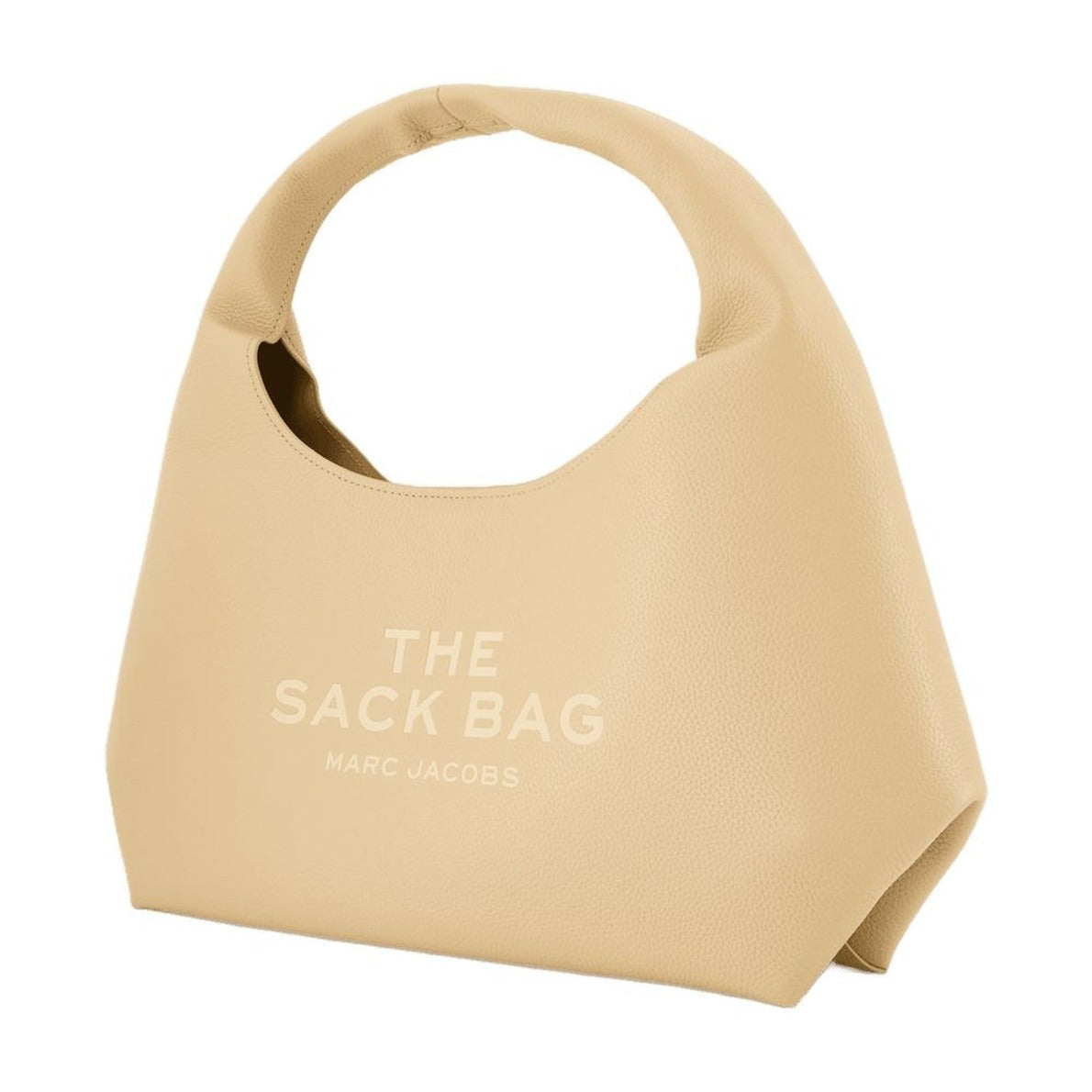 The Sack Shoulder Bag - Leather - Beige