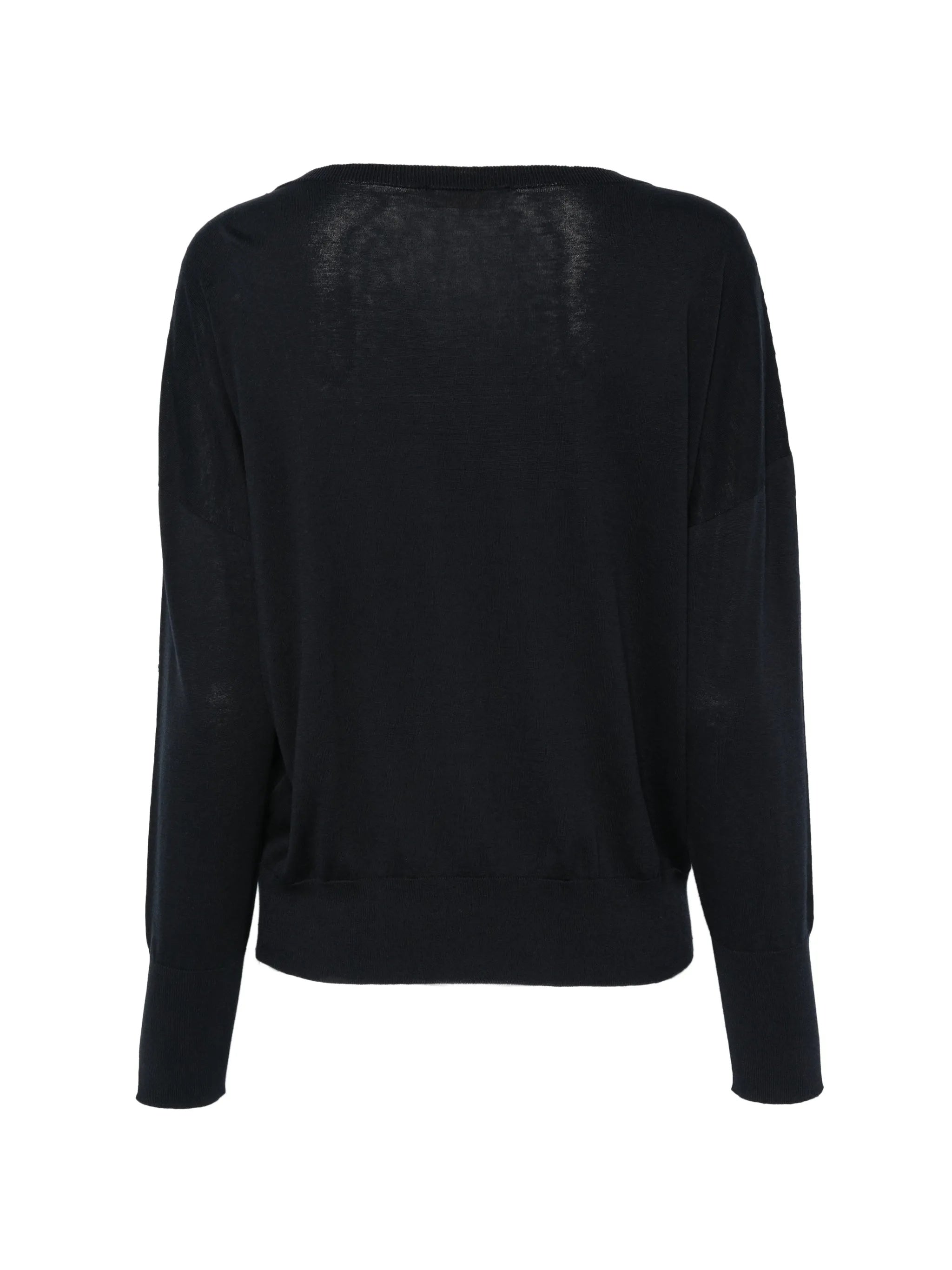 Lightweight Relaxed Fit Wide Neck Top