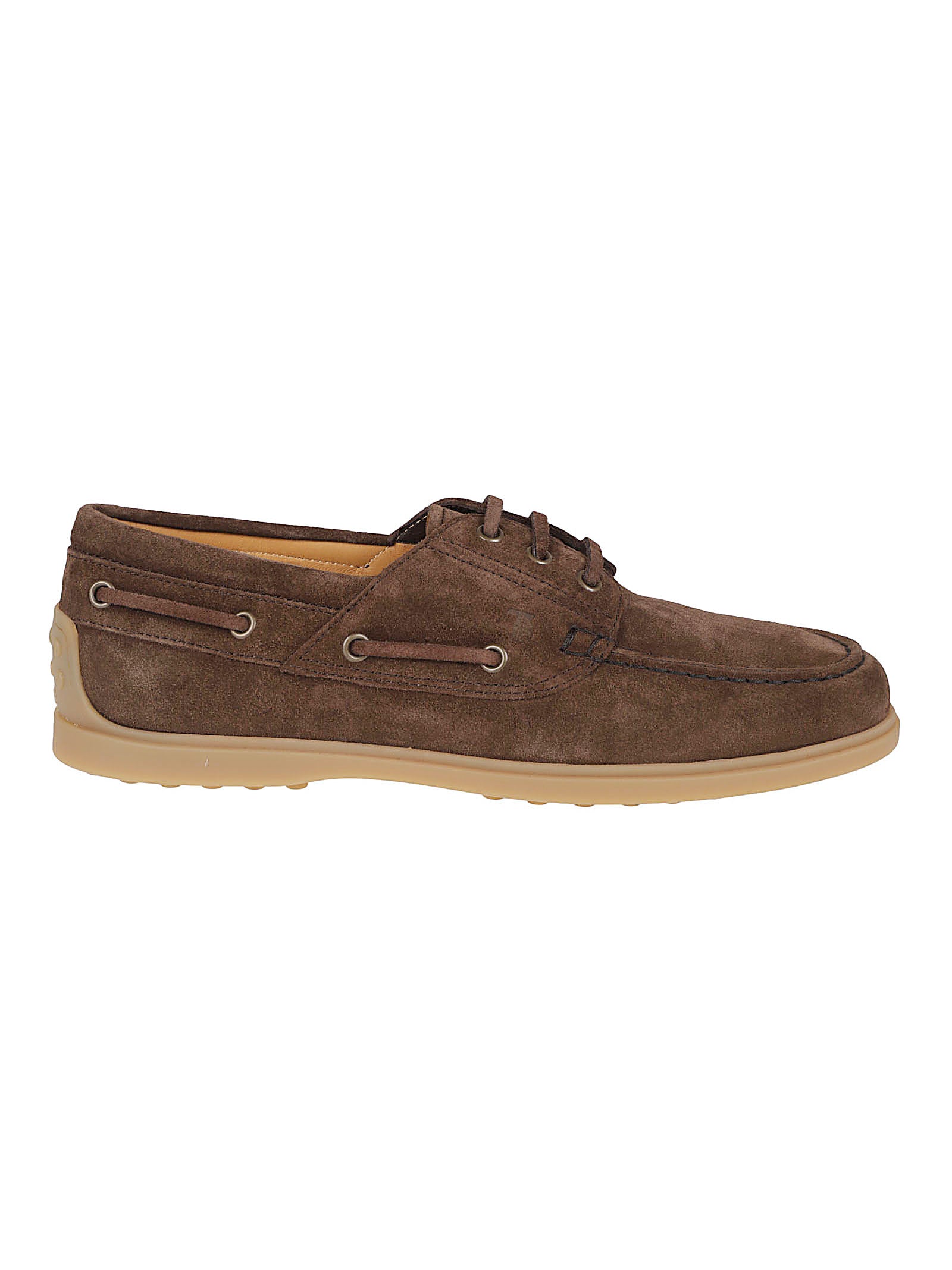 Suede Brown Boat Shoes