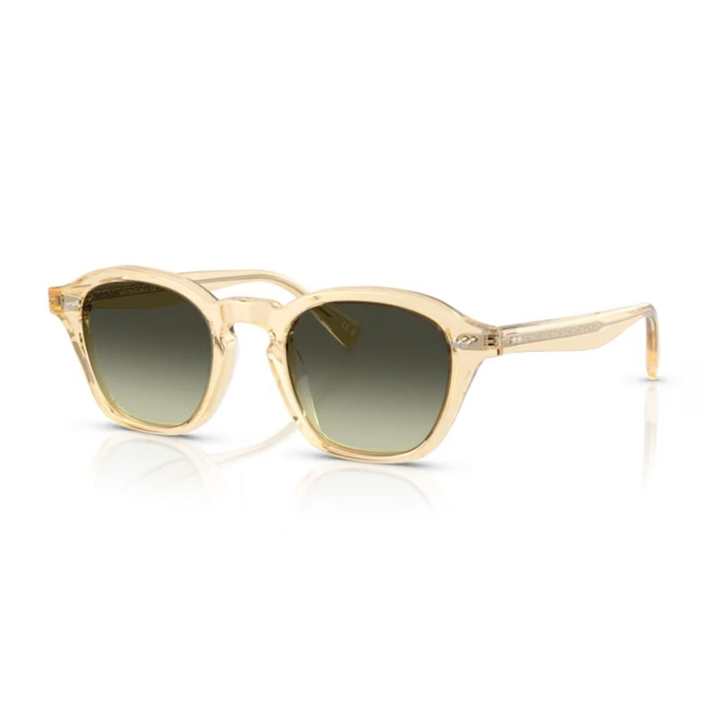 Ov5580Su - Eyles Transparent Light Yellow Acetate Sunglasses