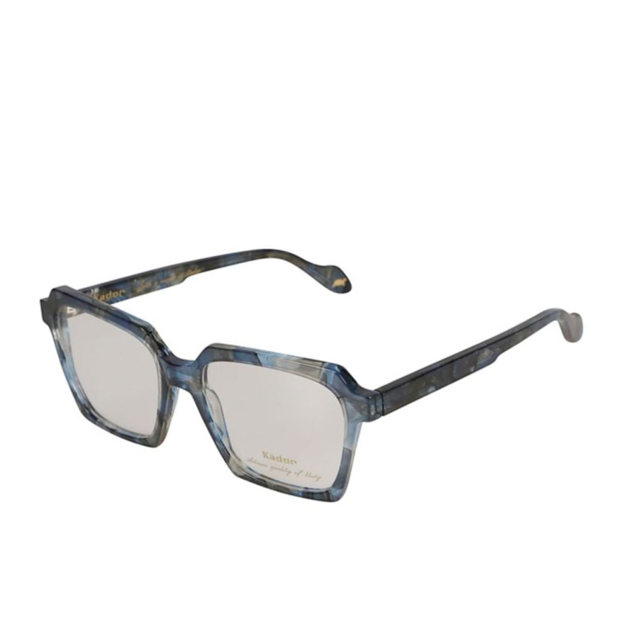 Kallima Light Geometric Square Frame Sunglasses with Marbled Design