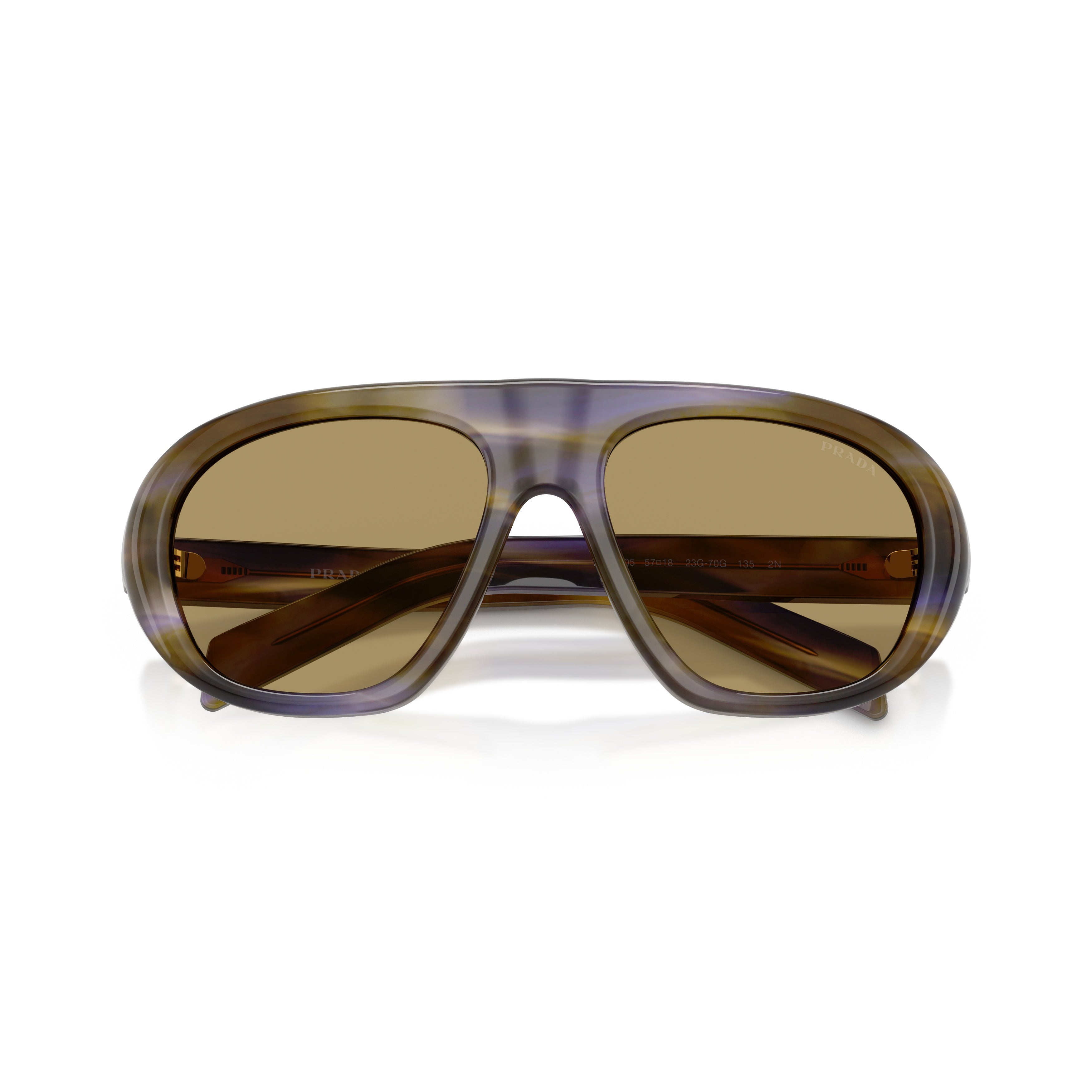 0pr C05s Oversized Aviator Sunglasses