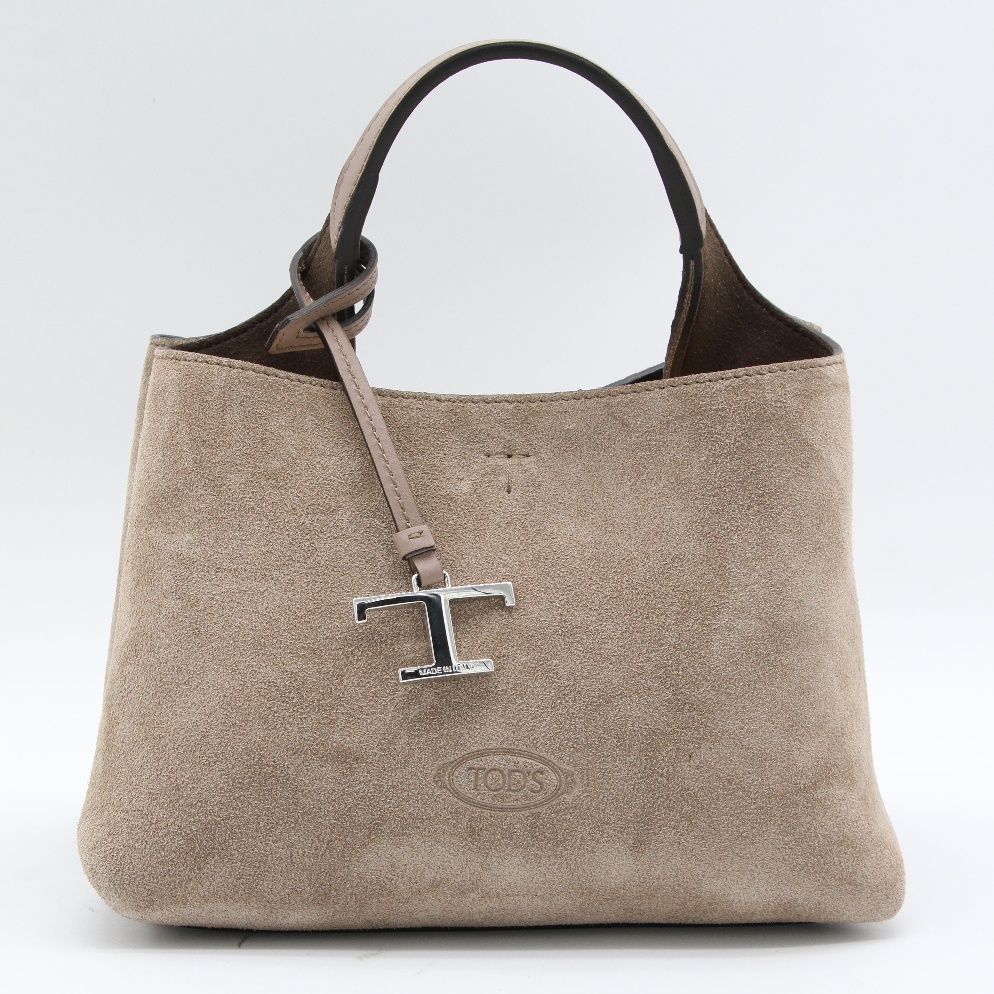 Mocha Suede Tote