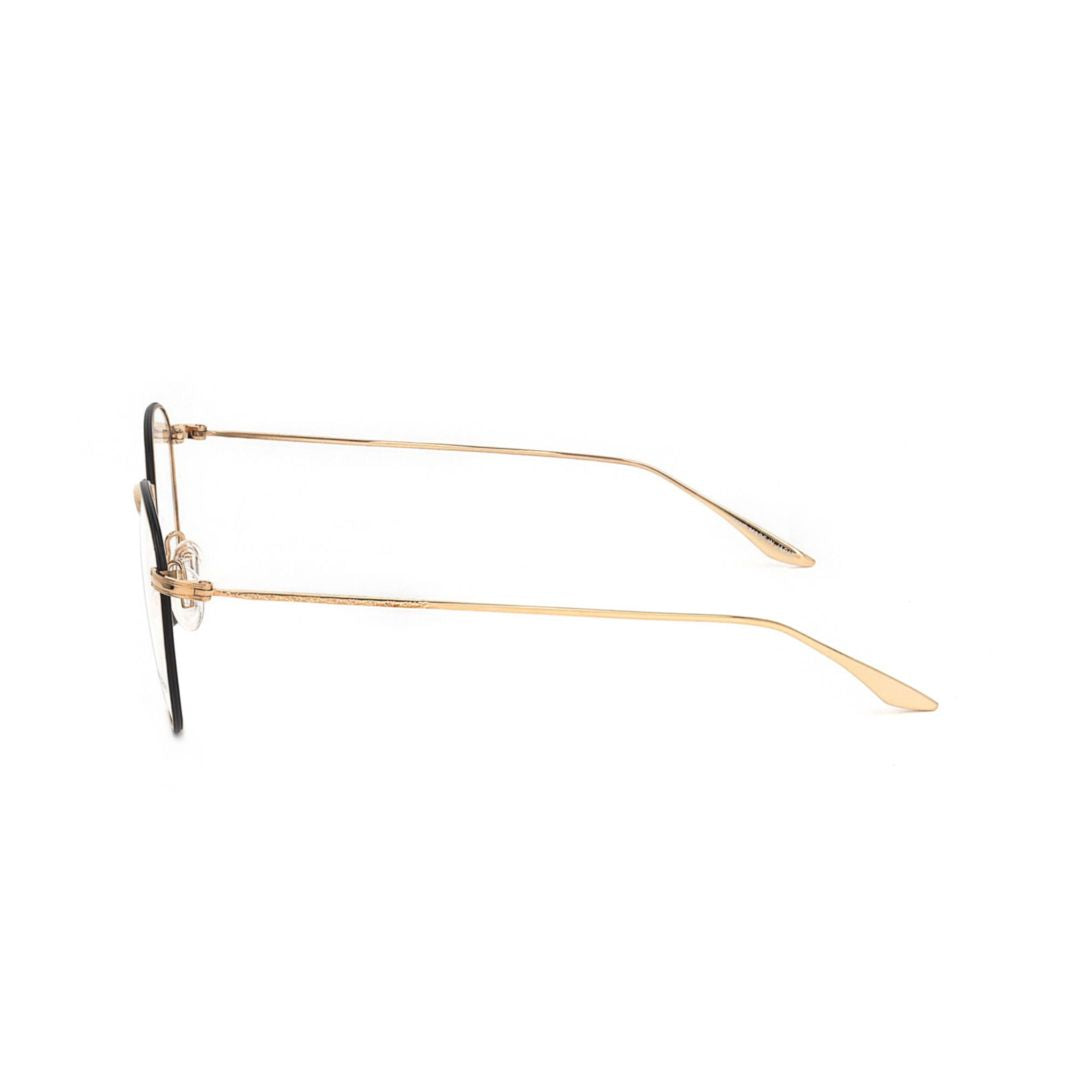 Bp5036 500sk Thin Round Metal Framed Eyeglasses with Golden Finish