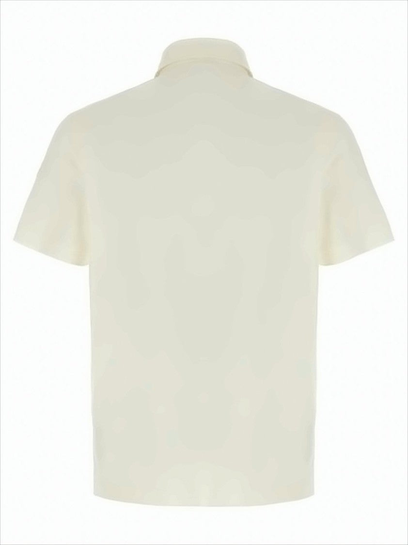 Short-Sleeve Polo Shirt with Embroidered Logo