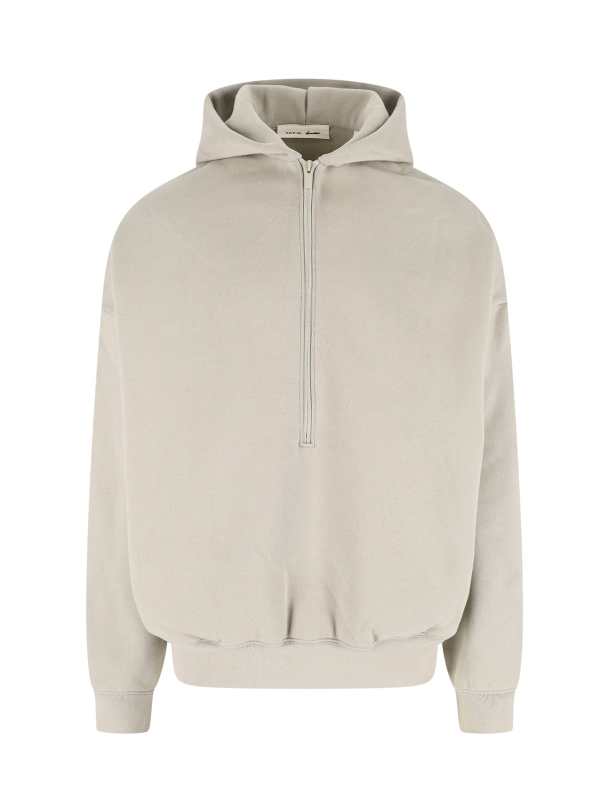 Grey Half-Zip Property Of Essentials Hoodie