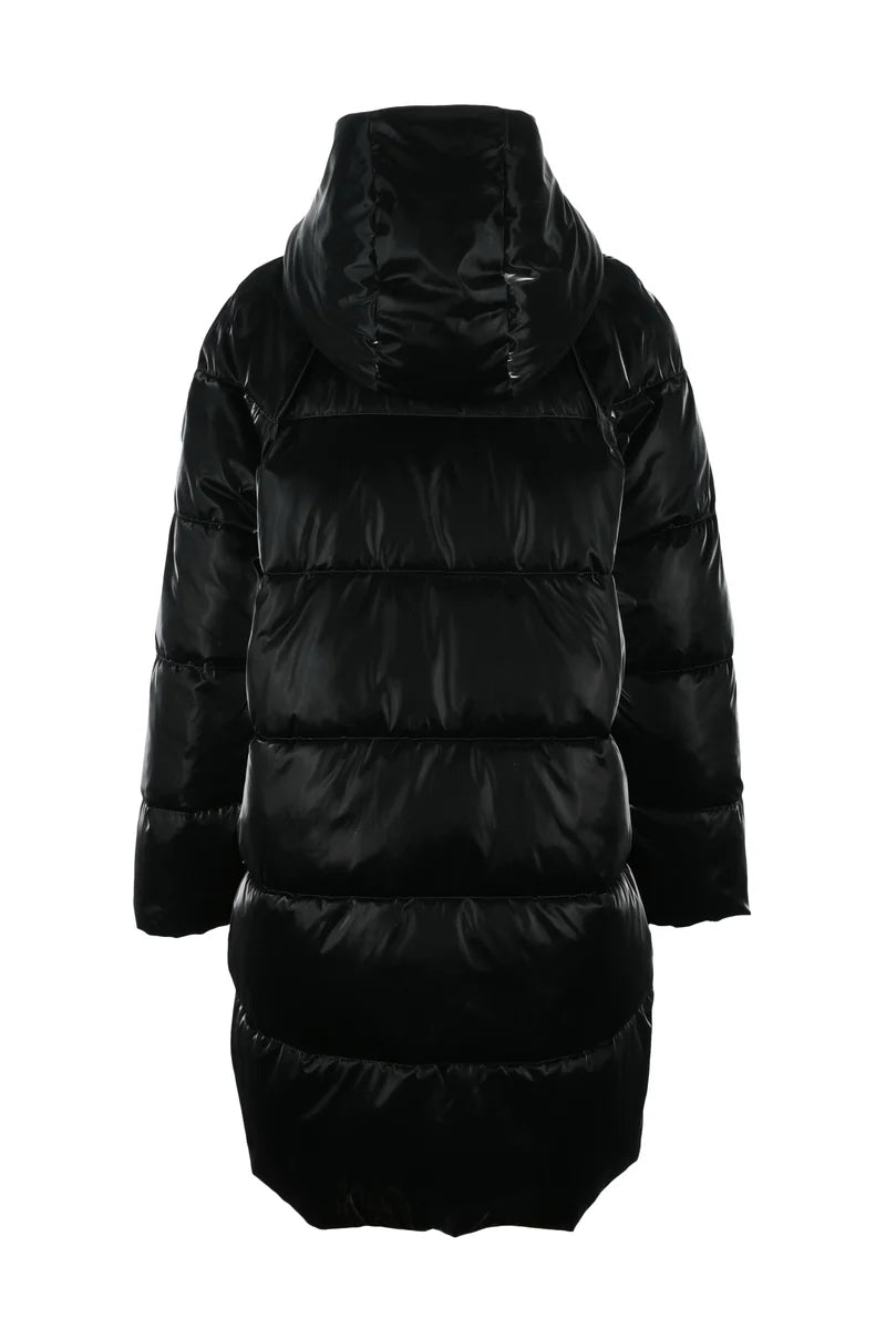 Padded Down Jacket - Black