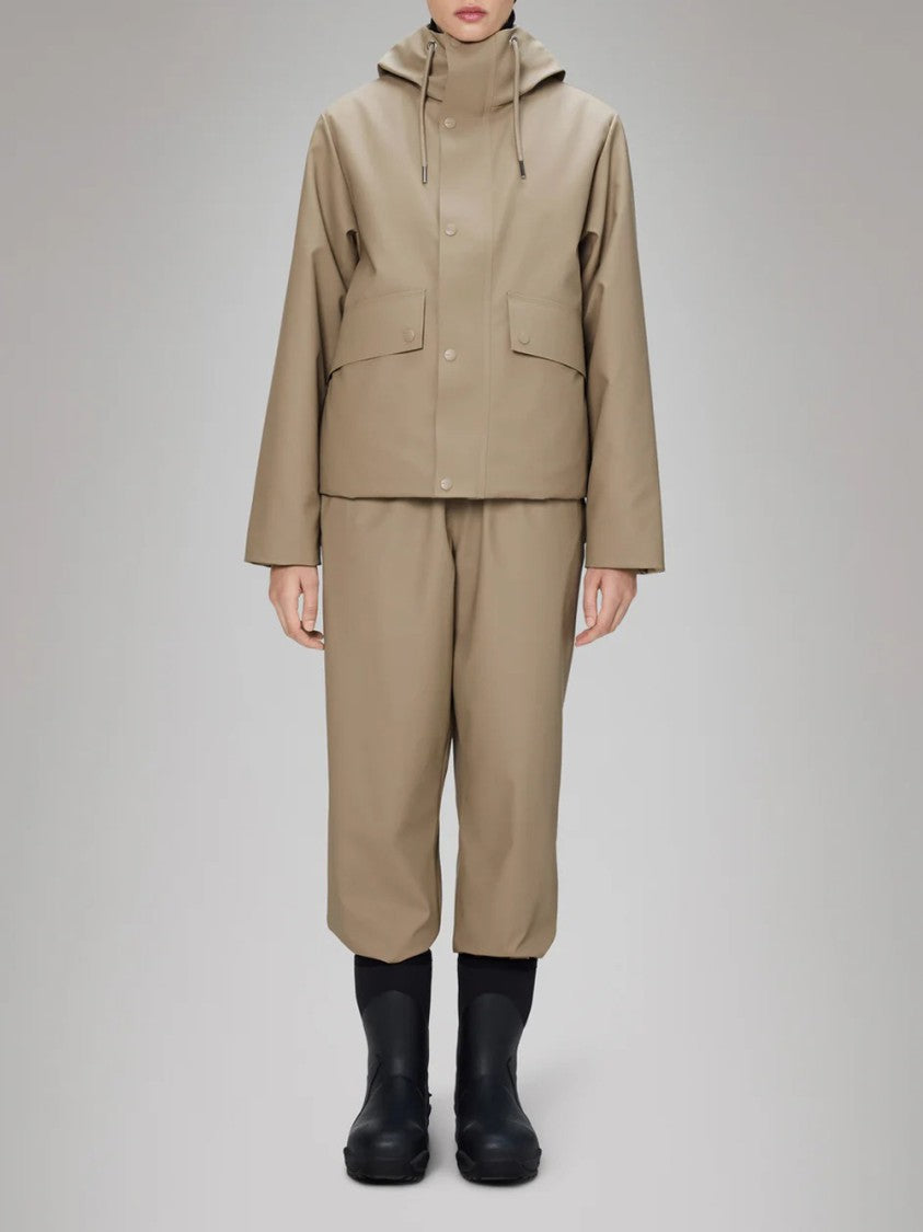 Cropped Hooded Jacket