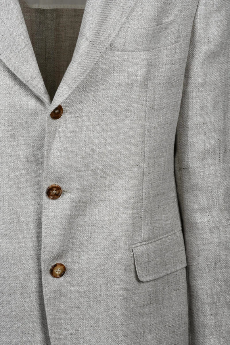 Linen/Wool/Silk Jacket - Beige