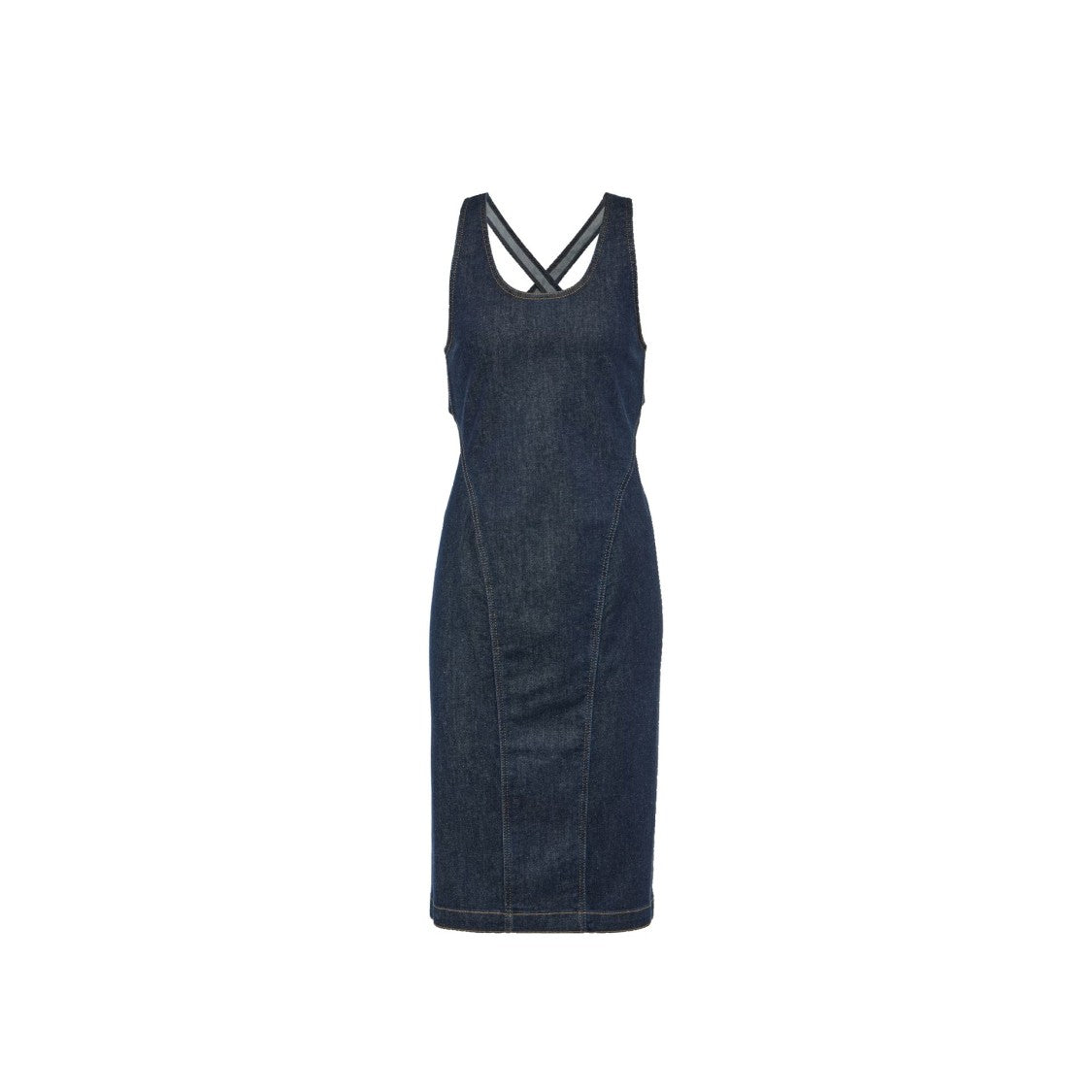 Sculpt Denim Dress