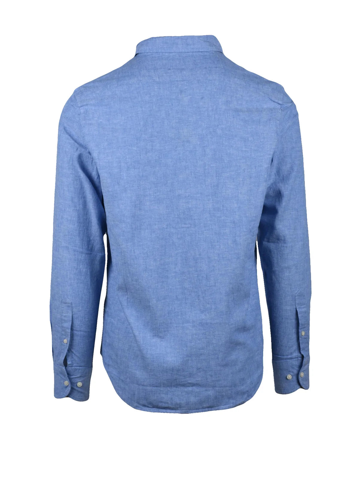 Light Blue Cotton Linen Shirt