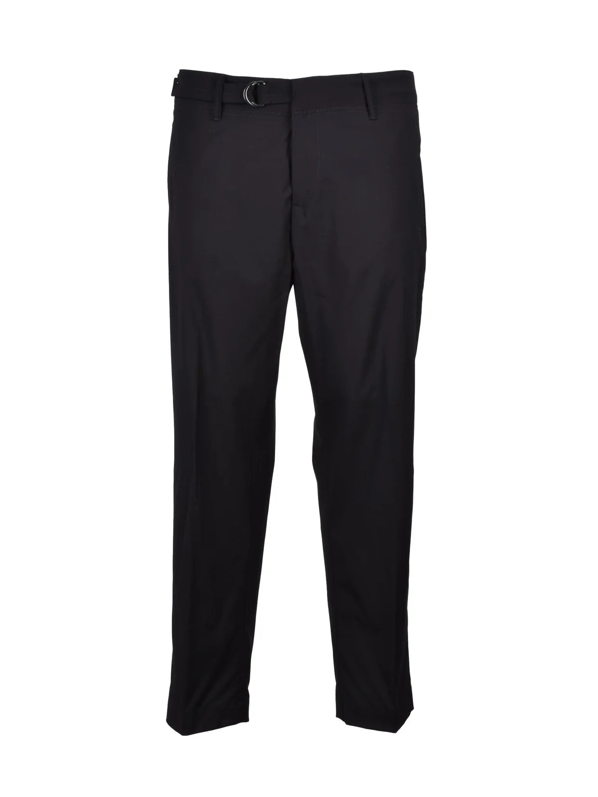 Black Polyester Viscose Wool Elastane Sartorial Suit