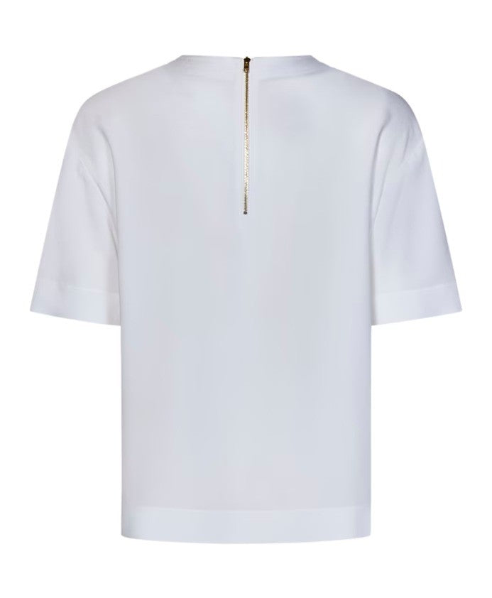 White T-Shirt With Graphic Print