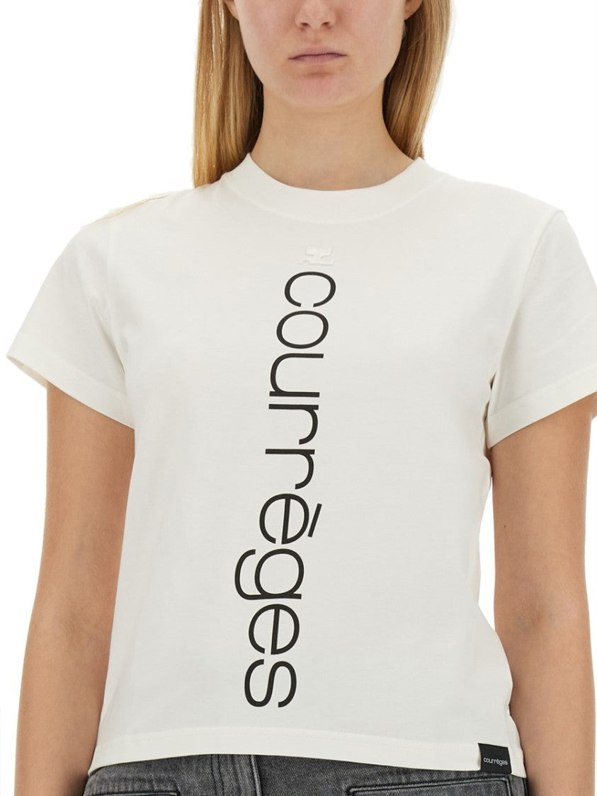 Vertical Logo Design T-Shirt