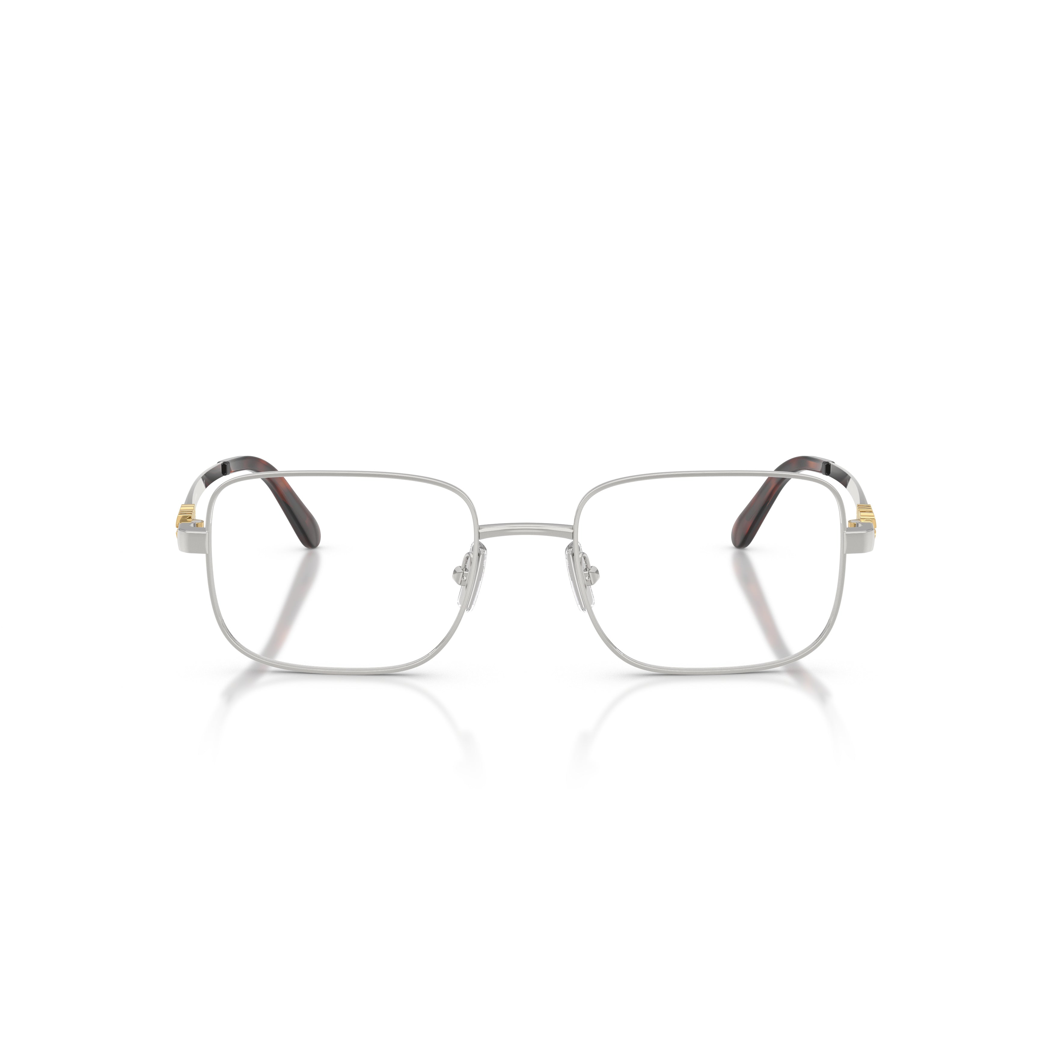 0mu 51zv Rectangular Metal Frame Eyeglasses