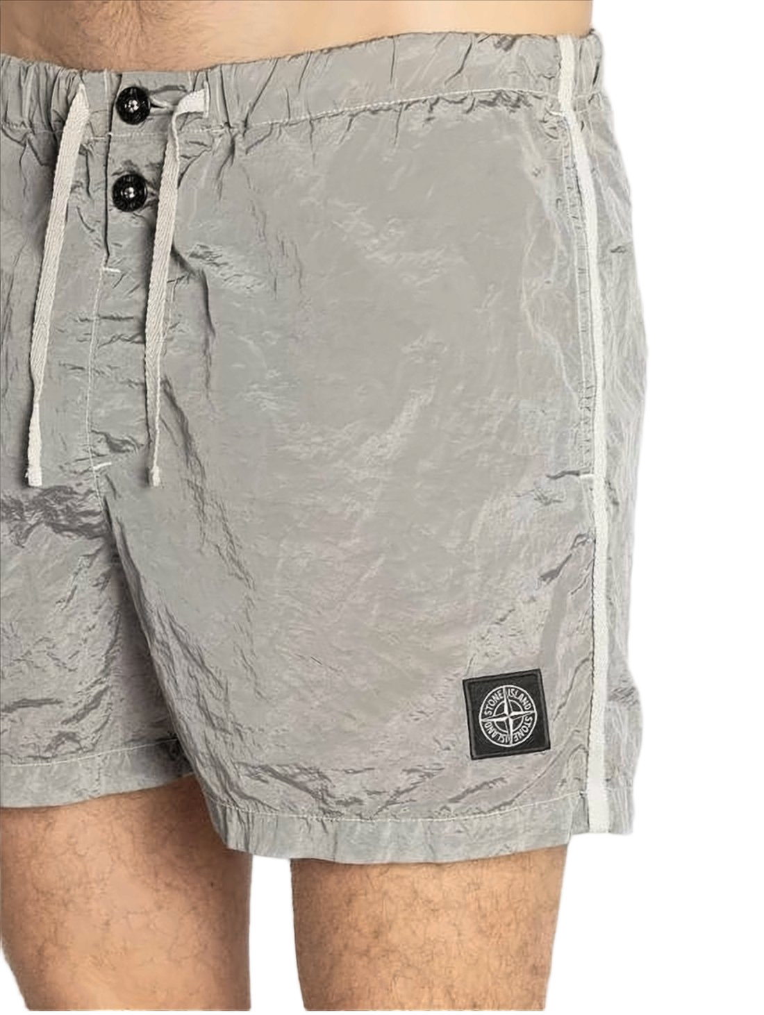 Relaxed Fit Drawstring Waist Shorts