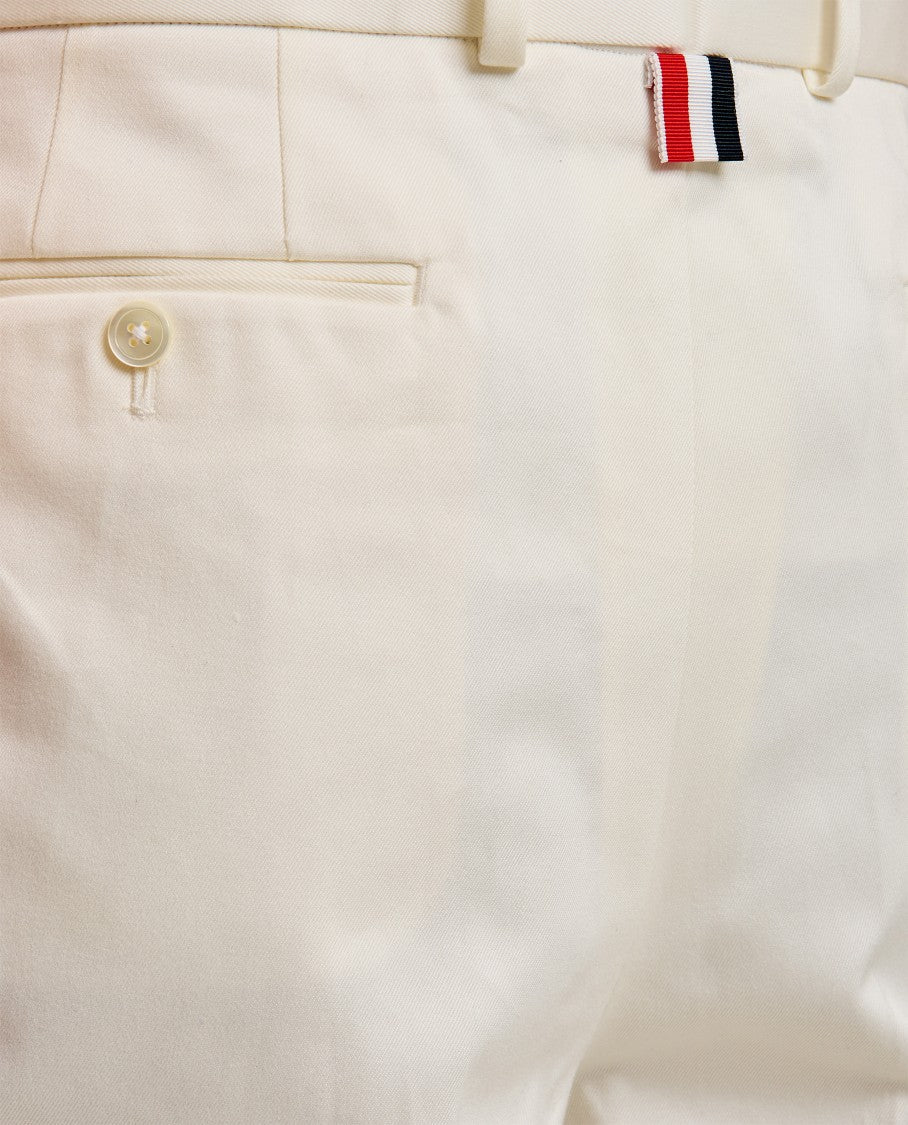 Low Rise Beltloop Cotton Trouser