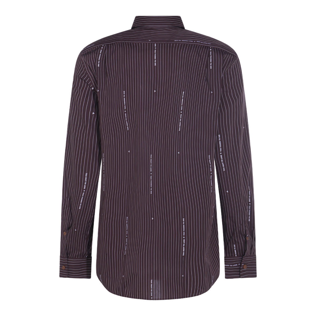 Long Sleeve Pinstripe Button-Up Shirt