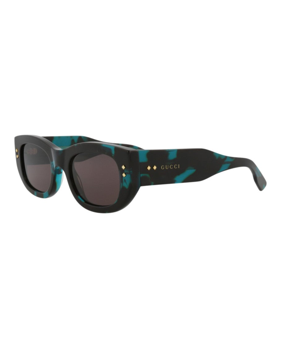 Square-Frame Acetate Sunglasses