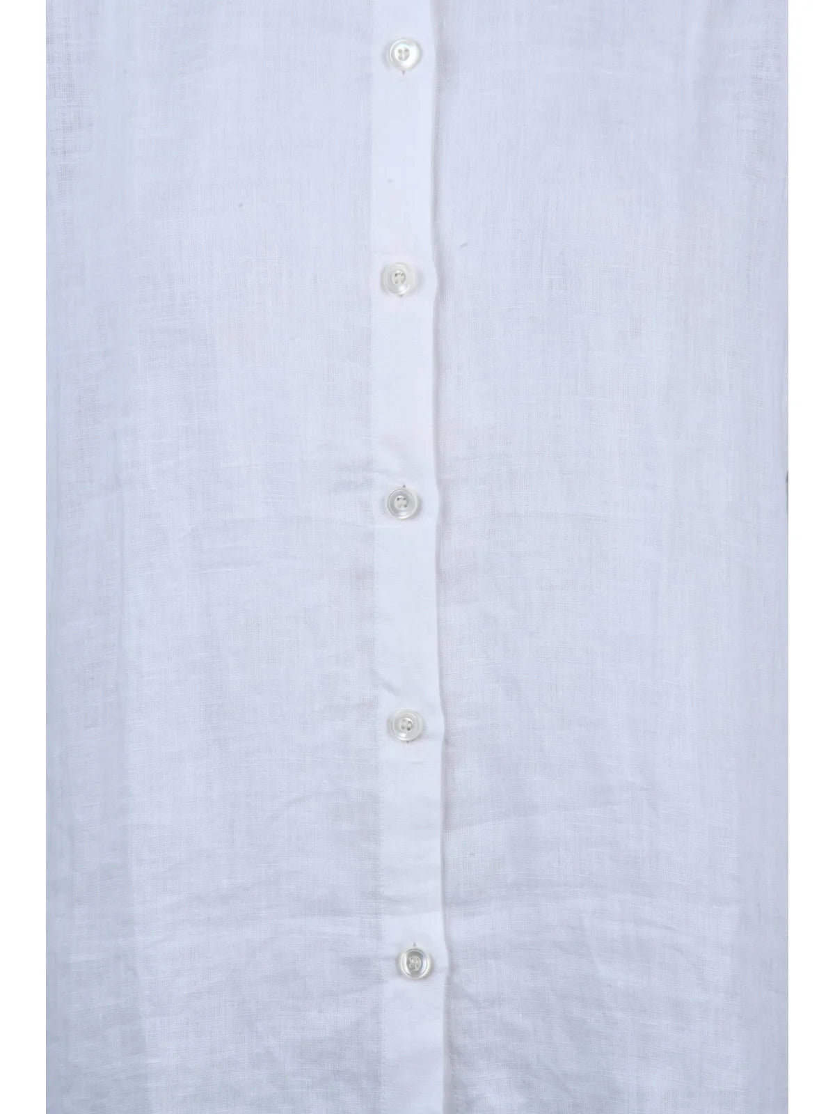 White Women Linen Shirt