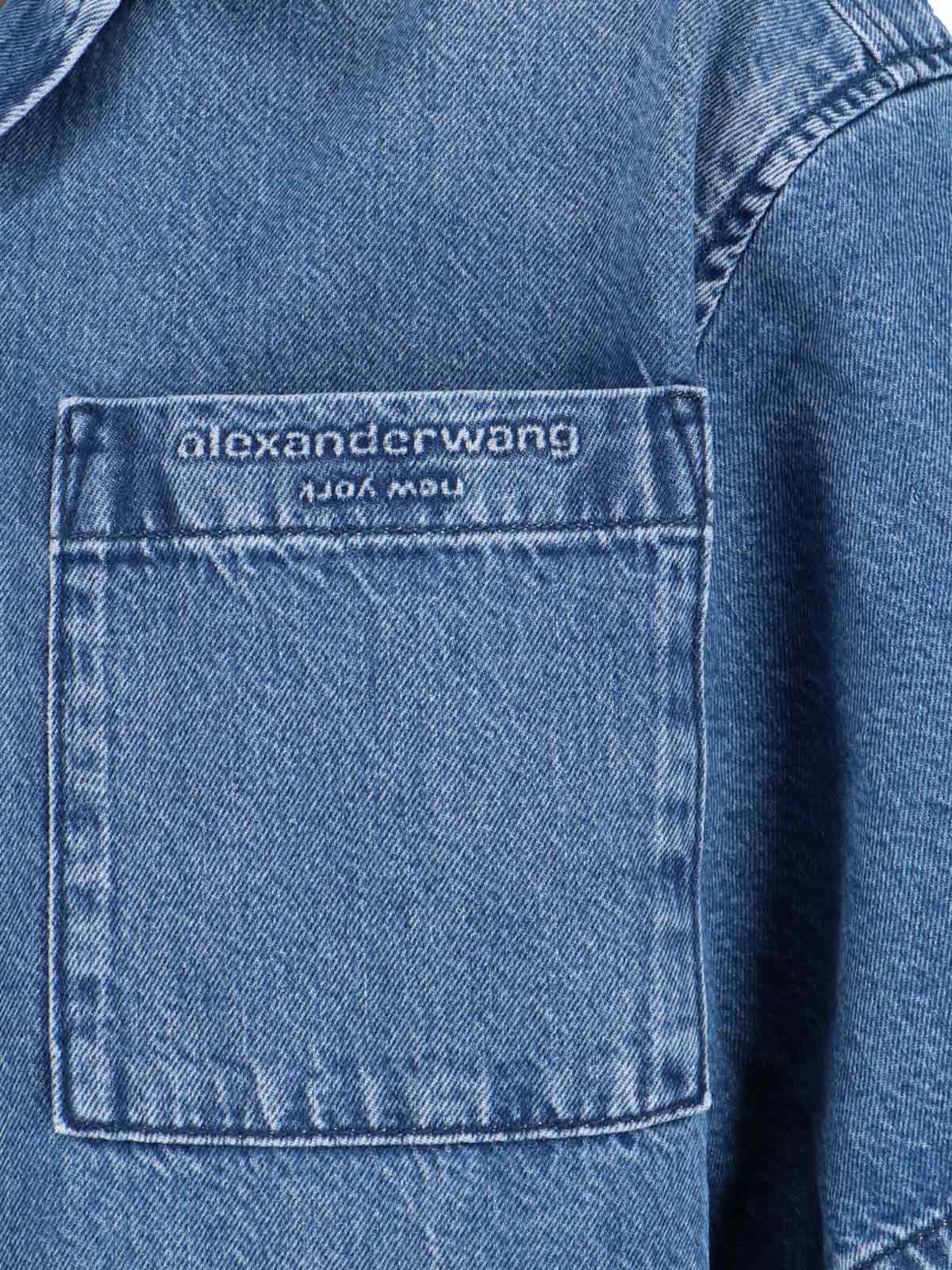 Crop Shirt – Blue
