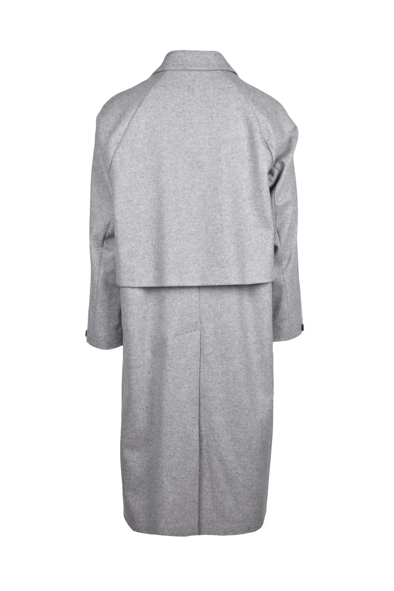 Unstructured Coat - Grey