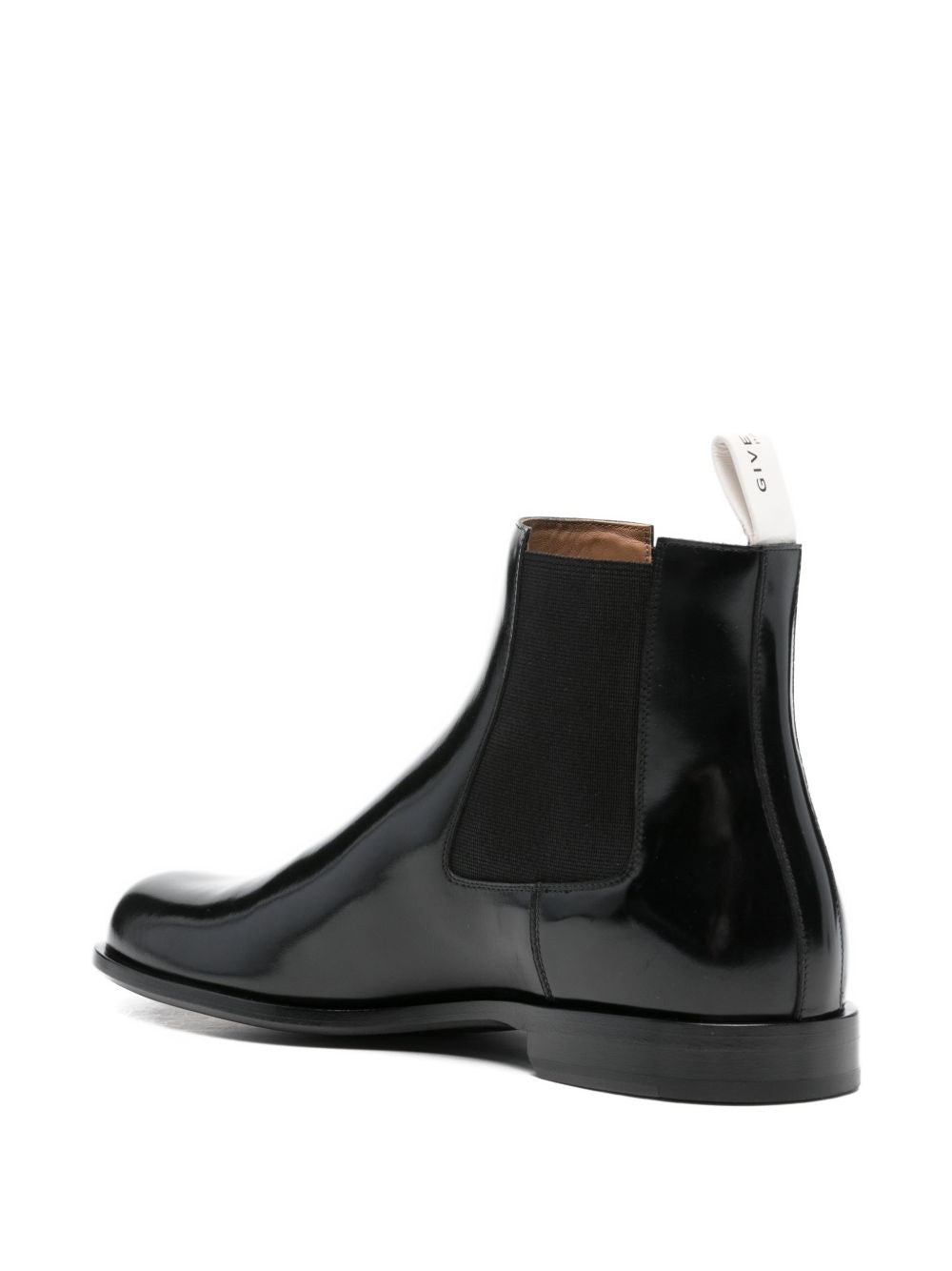 Black Square Toe Boots