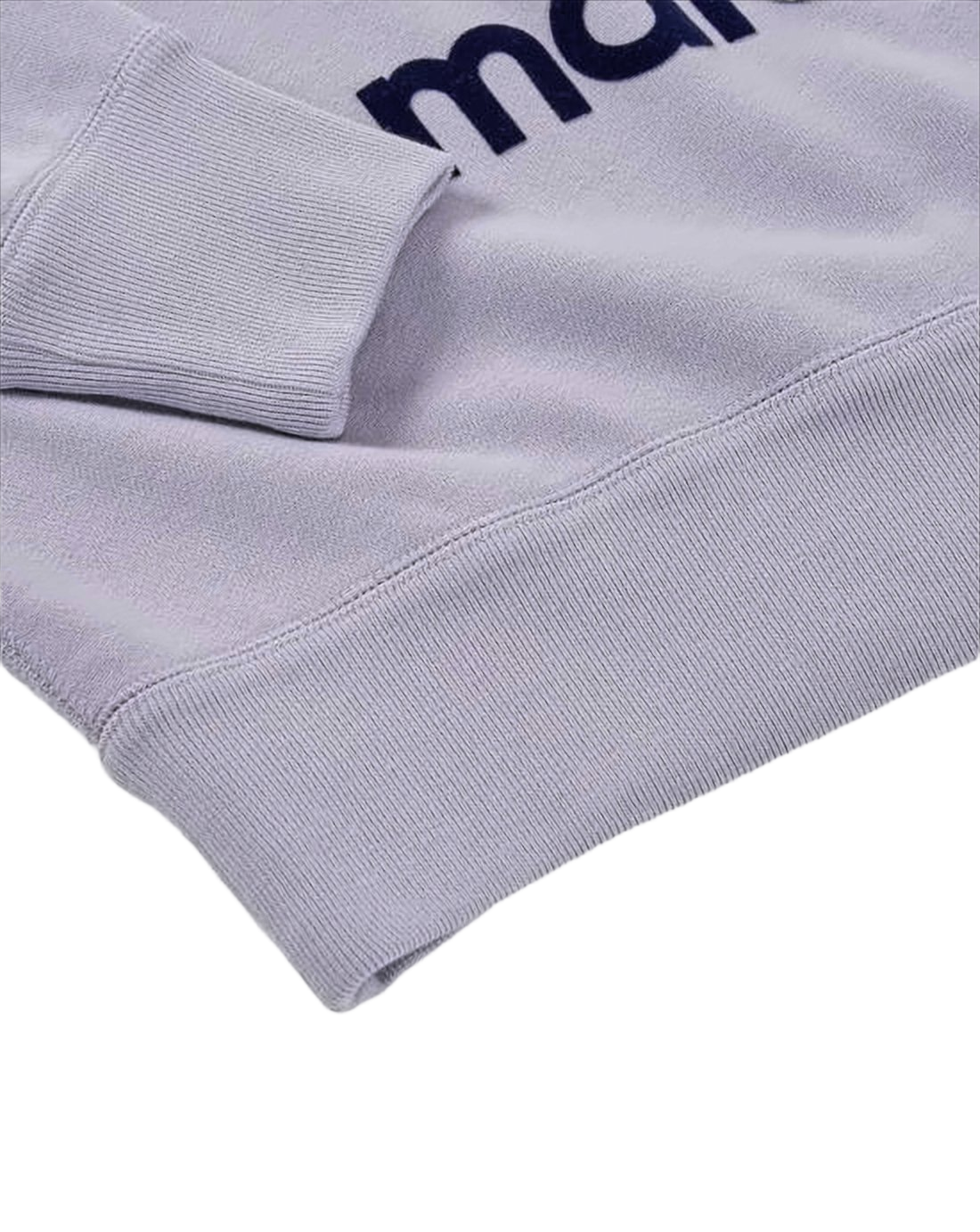 Relaxed-Fit Long-Sleeve Sweatshirt with Mock Neck