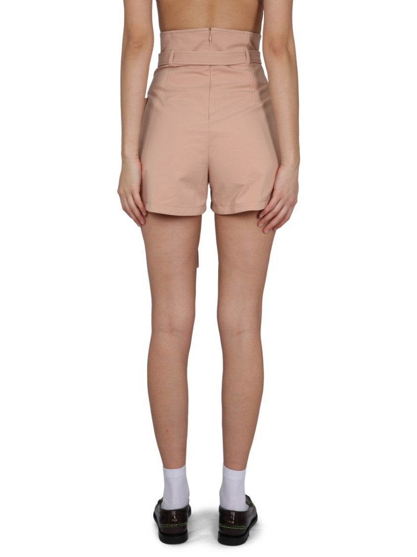 High-Waisted Tailored Shorts