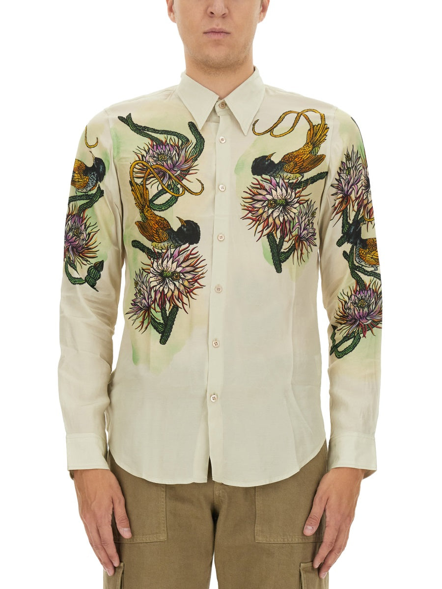 Slim Fit Printed Shirt With Tailored Silhouette