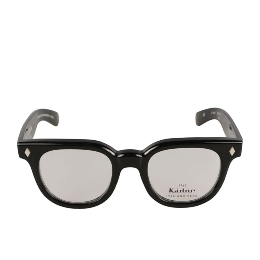Orbit Square Frame Sunglasses with Glossy Black Finish