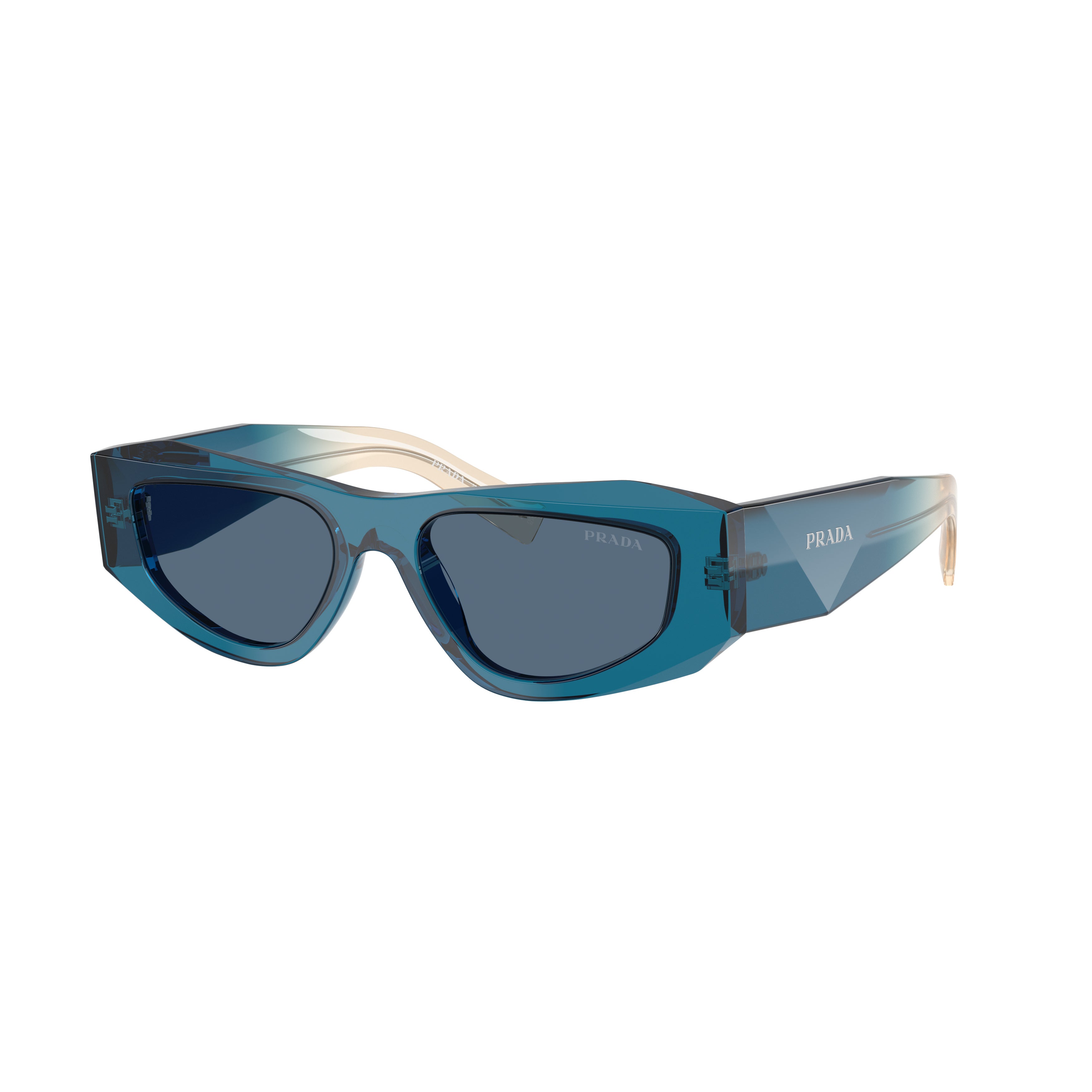 0pr B19s Angular Acetate Sunglasses