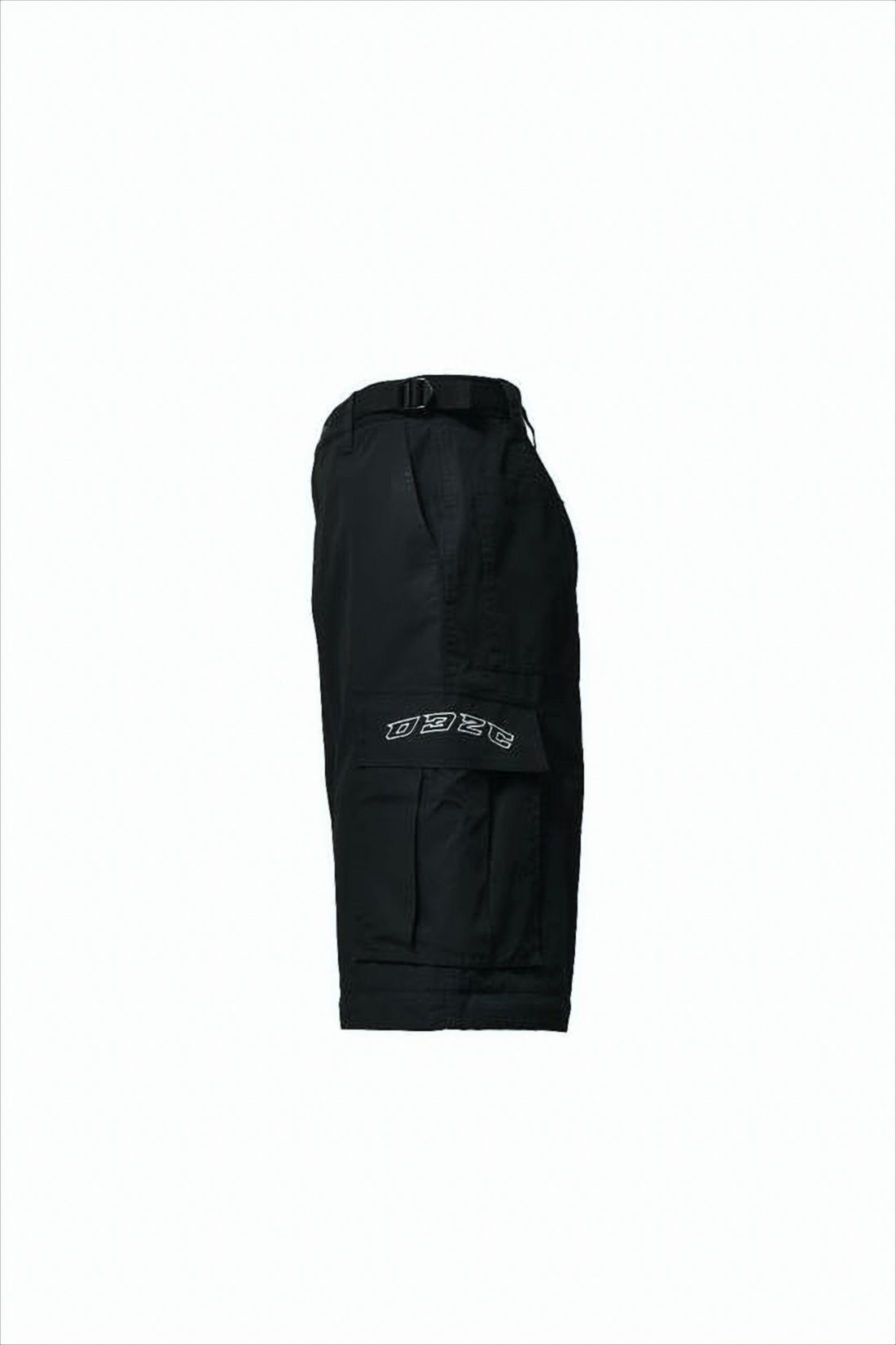 Convertible Cargo Pants with Raw Hems