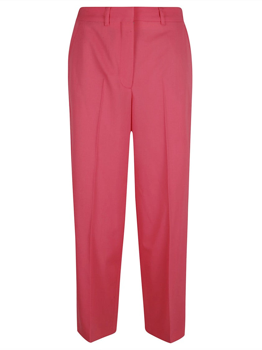 Tailored High-Waisted Trousers With Clean Finish