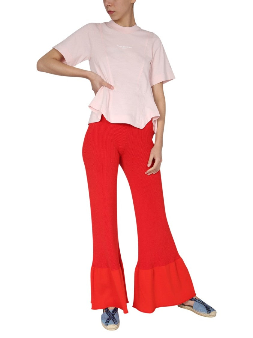 Soft Pink Crew Neck T-Shirt