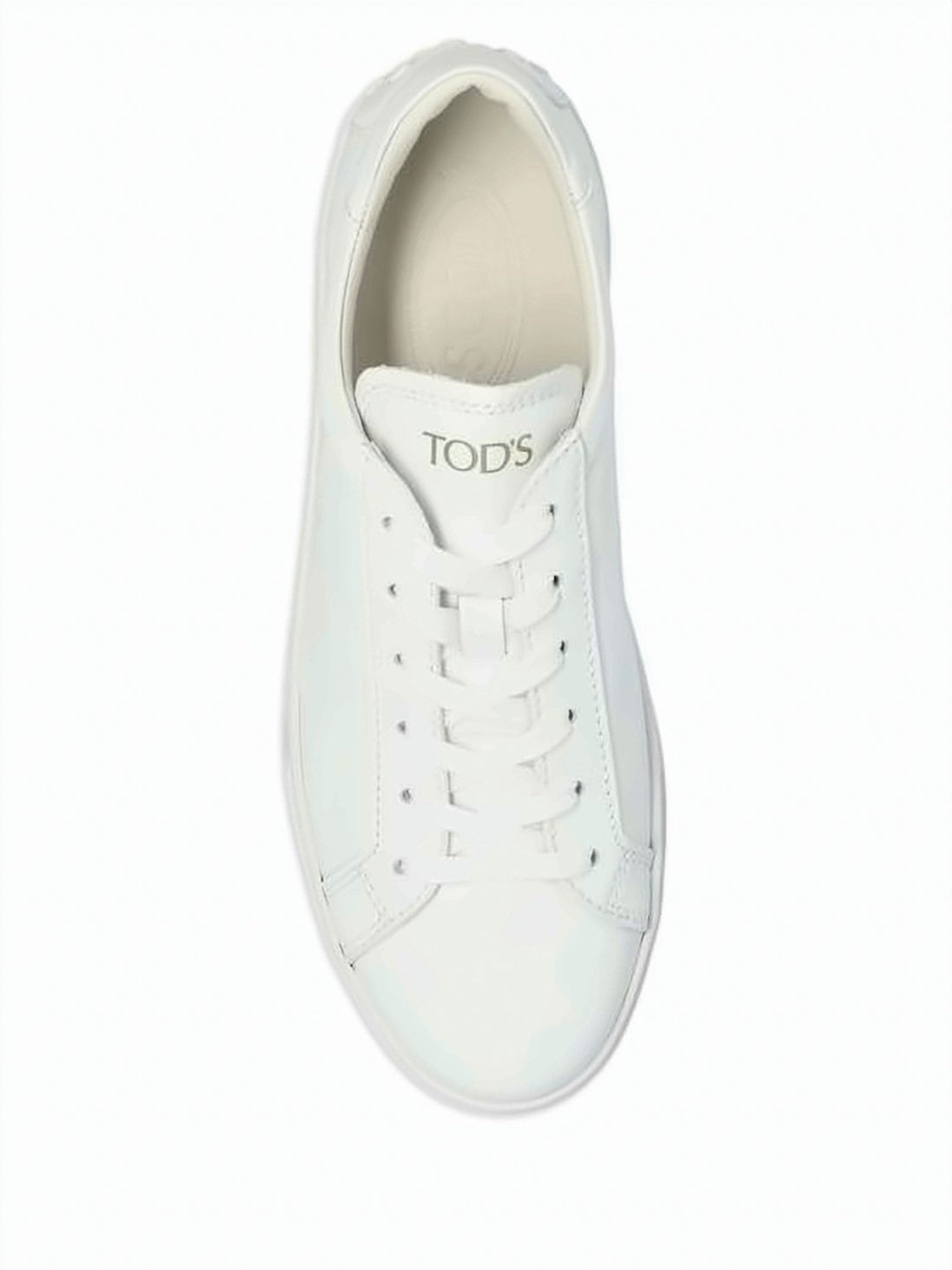 Calf Leather Sneakers with Lace-Up Design